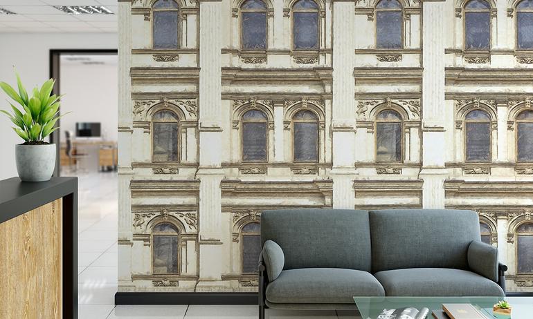 Paris street wall mural wallpaper | ExtraWall photo in smome beautiful interior