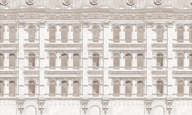 Paris building wall mural wallpaper | ExtraWall
