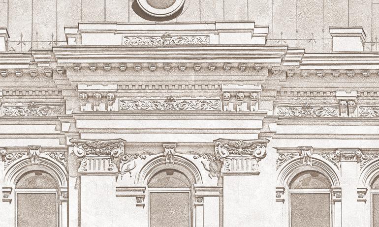 Paris building wall mural wallpaper | ExtraWall large fragment photo