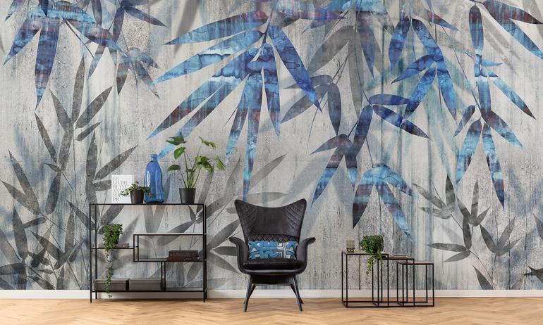 Bamboo Side wall mural wallpaper | ExtraWall photo in an interior