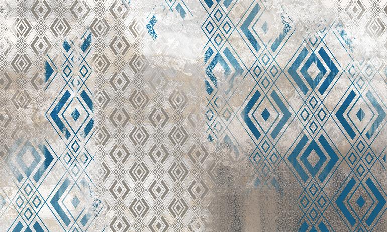 Rhombus wall mural wallpaper | ExtraWall large fragment photo