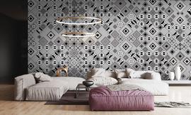 Square wall mural wallpaper | ExtraWall