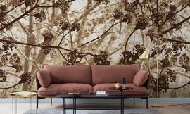 Spring tree chocolate wallmural | ExtraWall