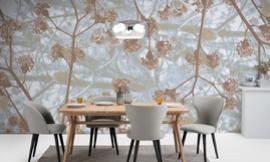 Spring tree light wallmural | ExtraWall