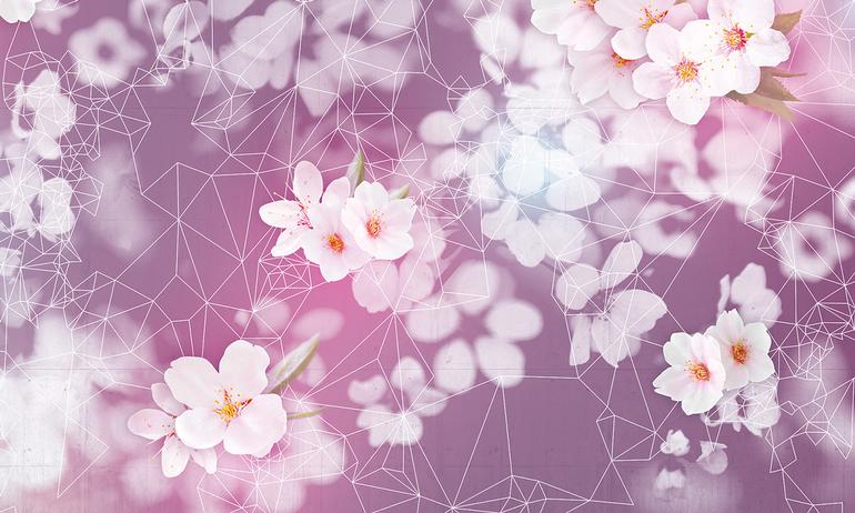 Spring Garden wall mural wallpaper | ExtraWall large fragment photo
