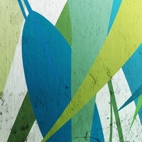 Easystick non-woven base-texture with print photo