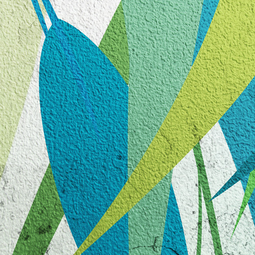 Stucco non-woven base-texture with print photo